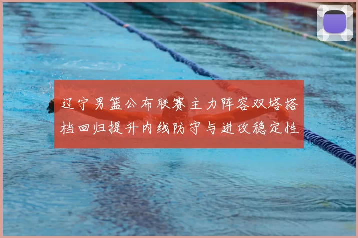 辽宁男篮公布联赛主力阵容双塔搭档回归提升内线防守与进攻稳定性